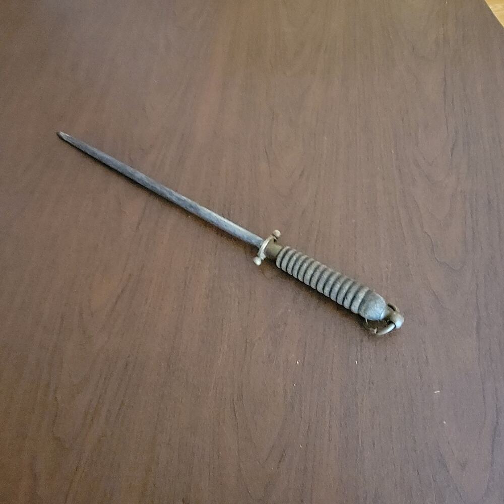 Antique 14" Steel J. A. HENCKELS Knife Sharpening Steel Rod Sharpener Rod